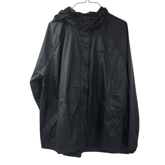 L.L. BEAN Black Jacket Womens Plus Size 1X - Picture 1 of 3